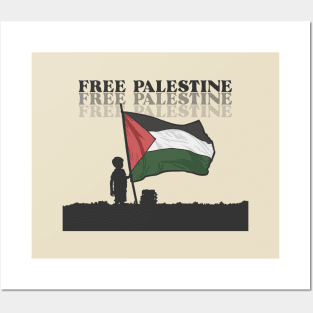 FREE PALESTINE Posters and Art